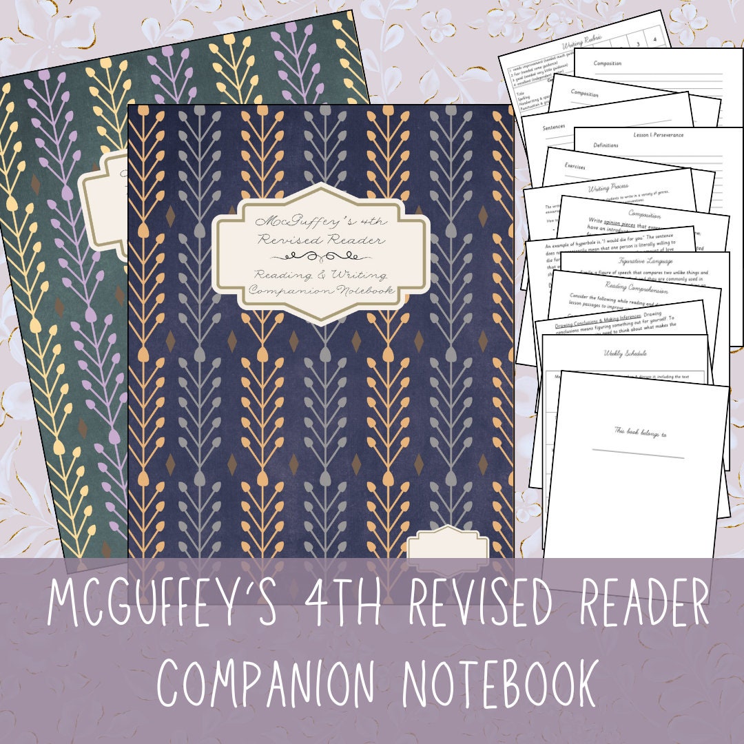 McGuffey's 4th Reader Rev Ed: Reading & Writing Companion Notebook
