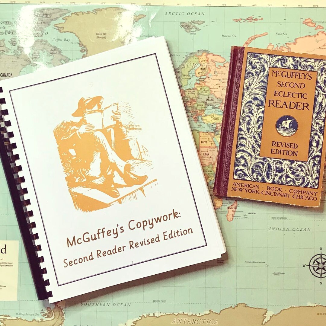 Mcguffey's 2nd Reader Revised Edition: D'nealian Print Copywork - Etsy