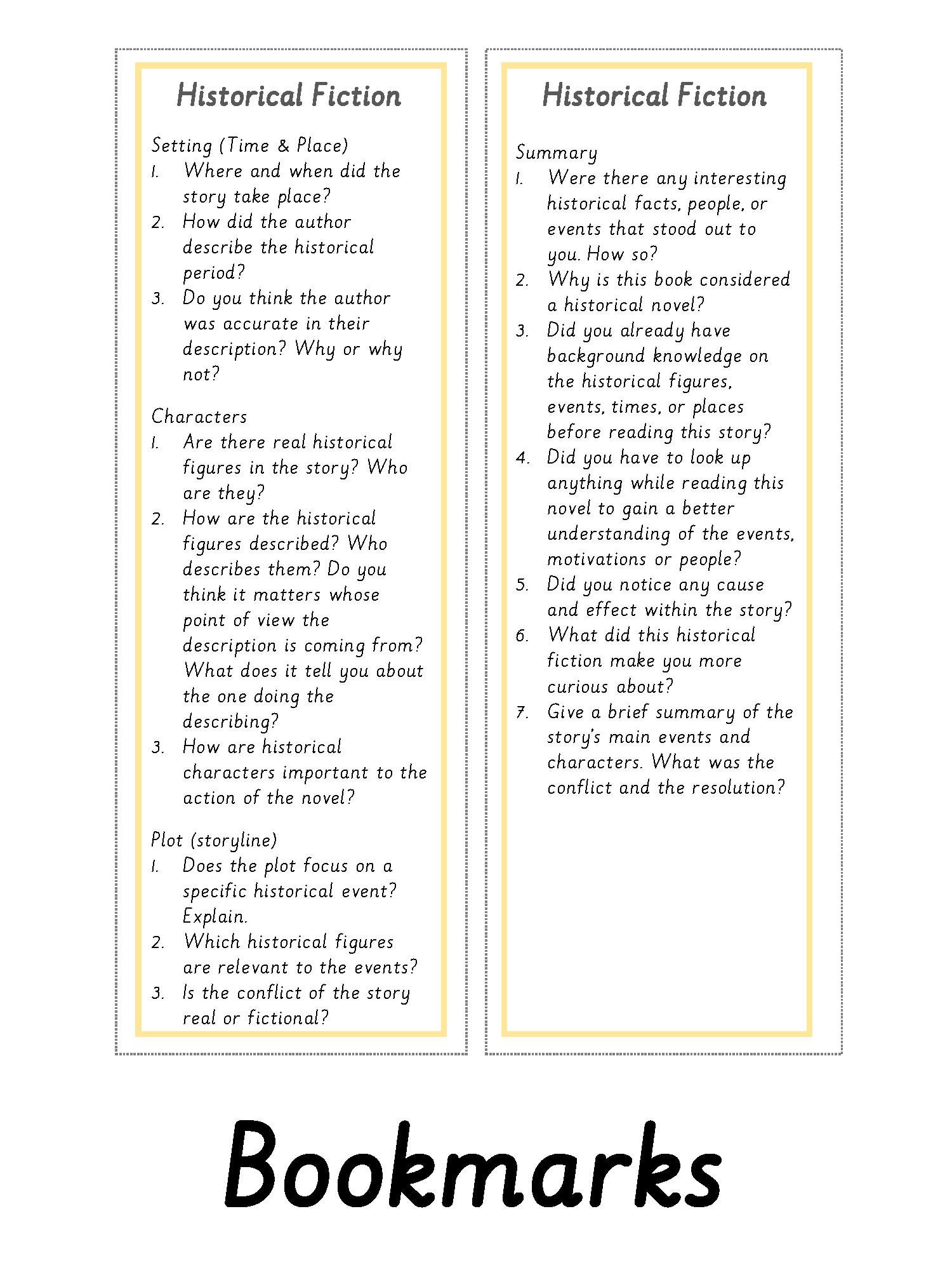Language Arts Bookmarks - Etsy