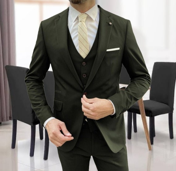 Olive Suit For Men Formal Suits For All Ocassions M097-05 – Giorgio's  Menswear