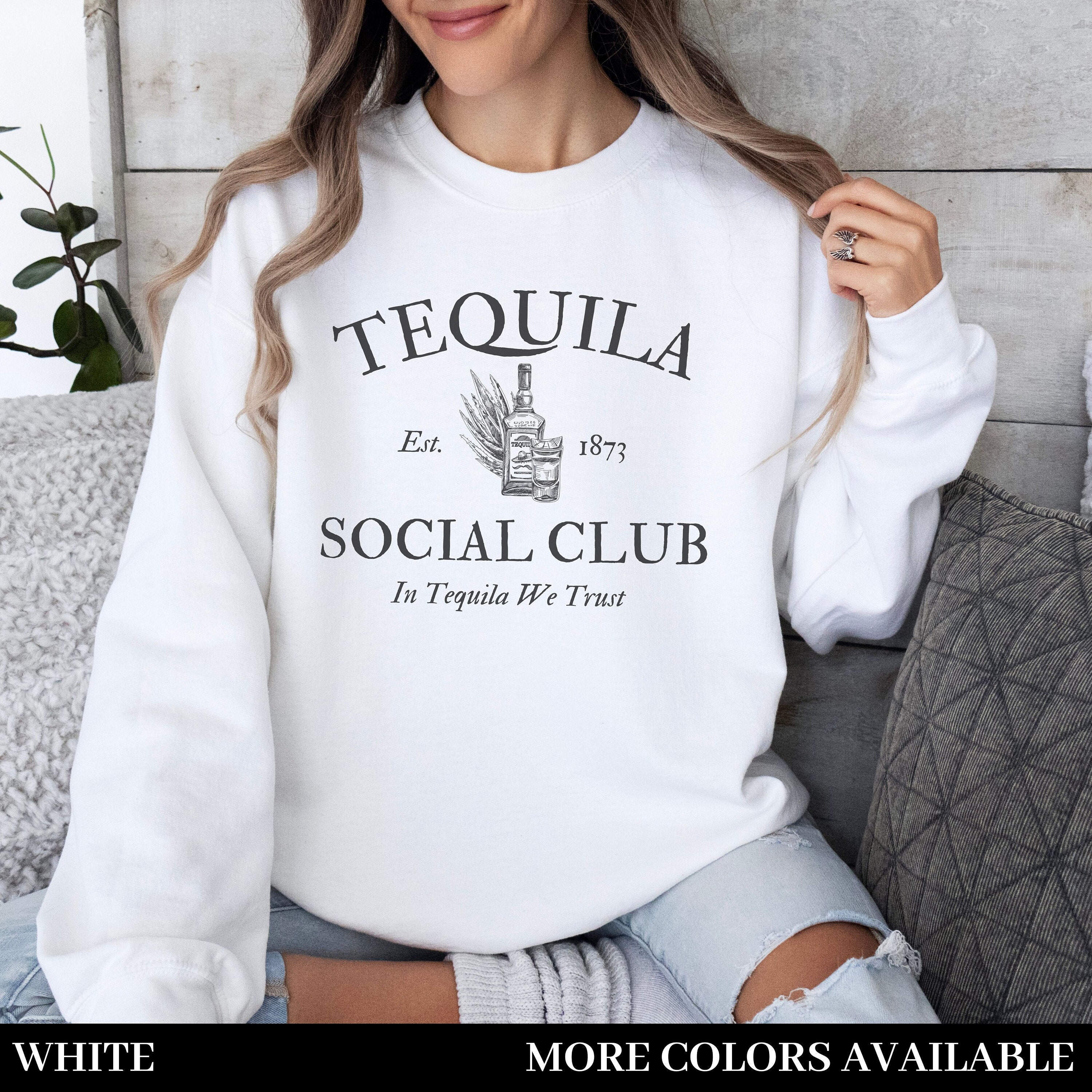 Tequila Lover Sweatshirt, Alcohol Hoodie, Drink Tequila, Tacos and