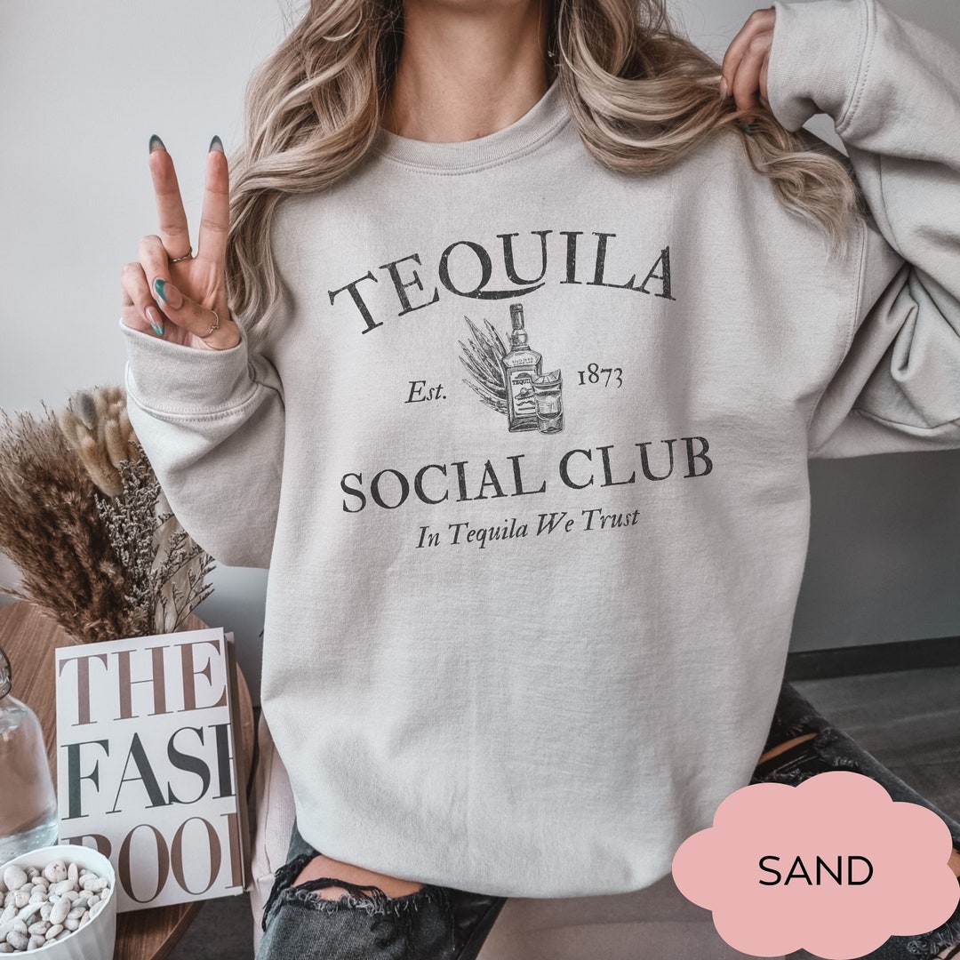 Tequila Lover Sweatshirt, Alcohol Hoodie, Drink Tequila, Tacos and