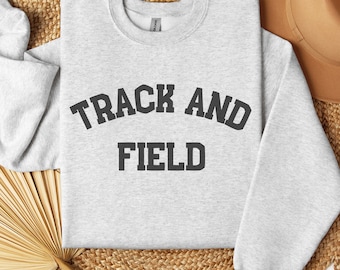 Track and Field Sweatshirt, Track Runner Gift, Track Team Spirit Wear, Runner Shirt, Track Field Shirt, Gift for Runners, Social Club