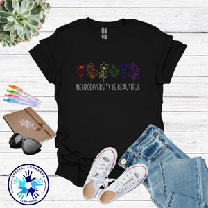Neurodiversity is Beautiful Shirt | Teacher Gift | Neurodiverse | Neurodiversity | Autism | Awareness