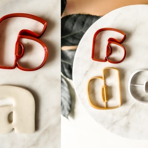 Alphabet Cookie Cutters and Fondant Cutters, Letters Biscuit Cutter ...