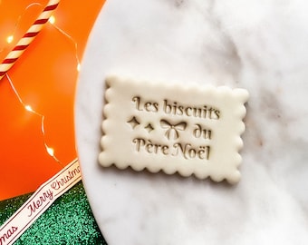 Les Biscuits du Père Noël, Emporte-Pièce Petit Beurre, pâte à, Joyeux Noël, Biscuits pour le Père Noël, enfants, French Christmas