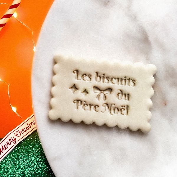Les Biscuits du Père Noël, Emporte-Pièce Petit Beurre, pâte à, Joyeux Noël, Biscuits pour le Père Noël, enfants, French Christmas