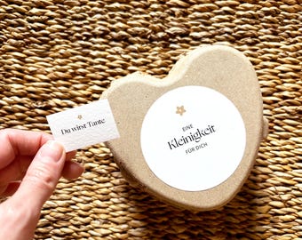 Schwangerschaft Verkünden Tante und Onkel | Verkünden Box mit Karte, Du wirst / Ihr Werdet, Geschenkschachtel Baby Verkündung, Lustig Rätsel