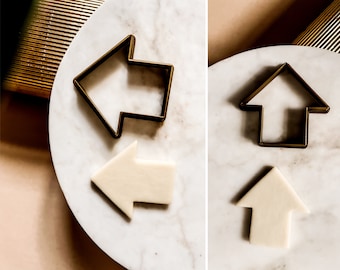 Arrows Cookie Cutter, Polymer Clay Cutter, Classic Cutter for Arrow, Pastry, Dough, Biscuit, Soap or Fondant Cutter, cookie stamp, Food Safe