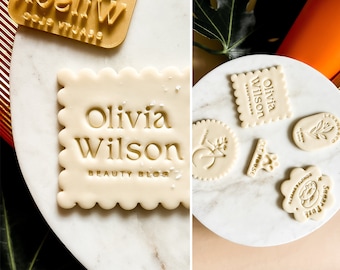 Keksstempel mit Logo, Keksstempel nach Maß, Keksstempel nach Maß, Marketing für Small Business, Beauty Logo Bäckerei