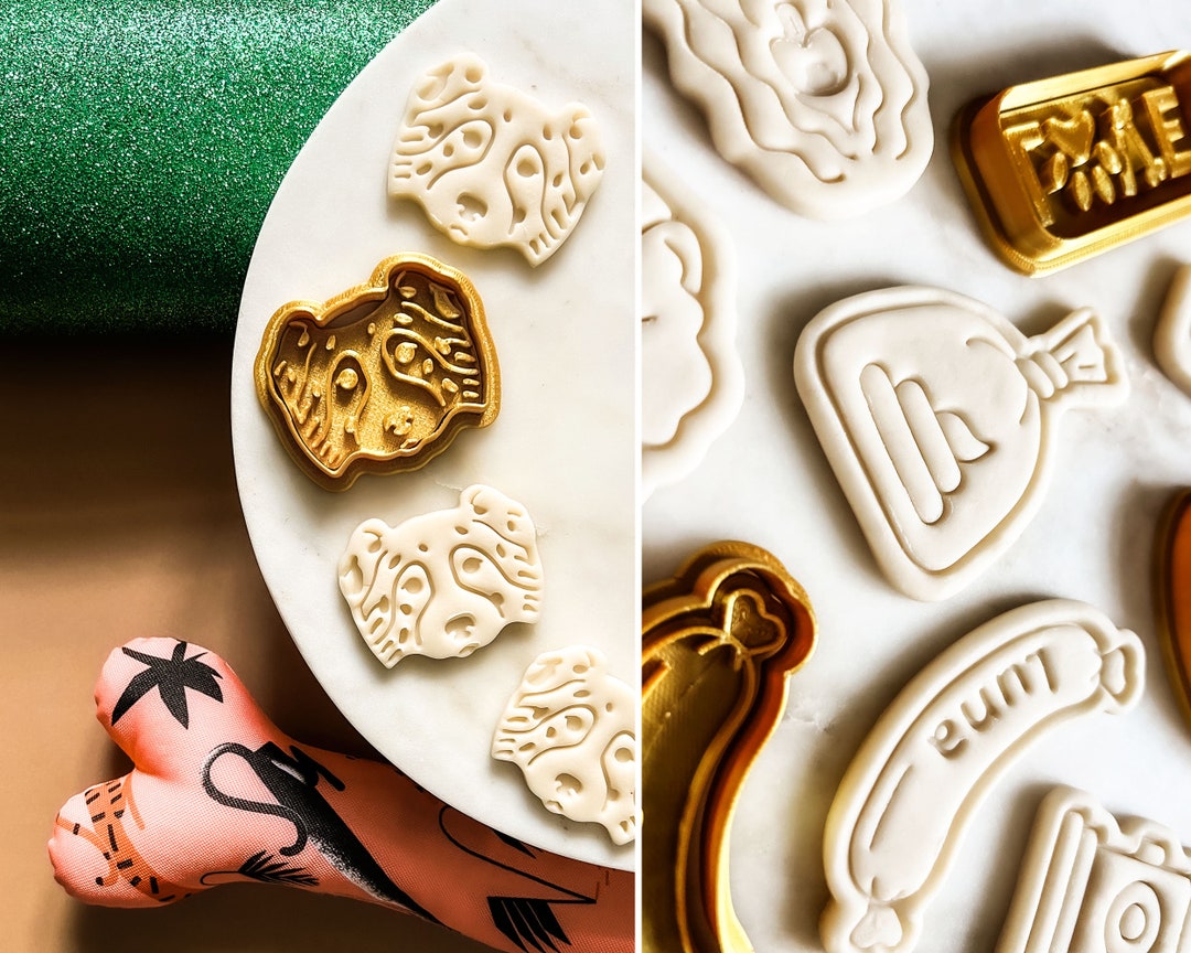 Australian Shepherd Cookie Cutter Aussies Dog, Polymer Clay Cutter