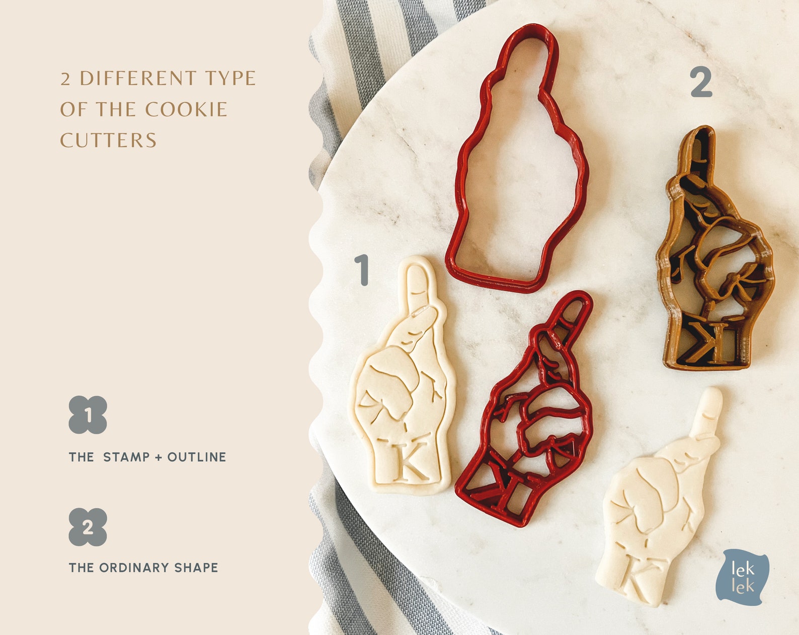 Asl Cookie Cutter Custom Sign Language Hand Gesture Deaf / Etsy