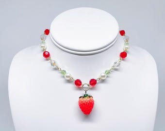 Strawberry Necklace