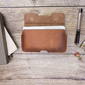 XL Leather Phone Holster No. 48, Case for iPhone®, Pixel®, Galaxy