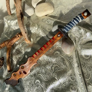 Handcrafted Unique Fantasy Wooden Sword, Perfect Gift as Collectable Item or Souvenir, Cosplay or Decoration