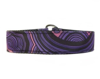 Purple Malachite Dog Collar