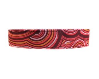 Red Malachite Dog Collar