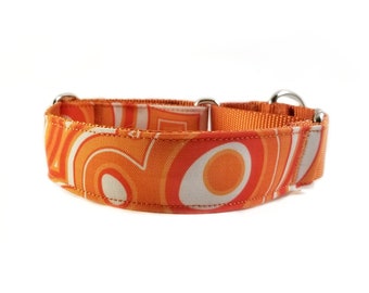 Red Lace Agate Dog Collar