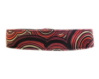 Red Earth Malachite Dog Collar