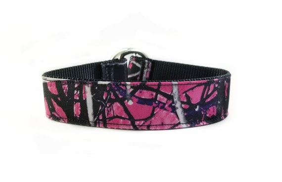 Pink Camo Dog Collar Etsy