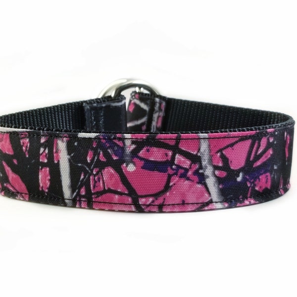 Pink Camo Dog Collar Etsy