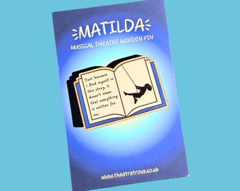 When I Grow Up: Matilda, de op muziek geïnspireerde houten speld (2)