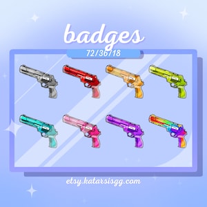 Twitch | Sub Badges | Valorant Sheriff | 8