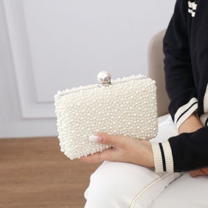 Generic BRIDE Gifts, Gifts for Bride, Wedding Gift, Bride Clutch,  Engagement Gift, Seed Beads Clutch, Happily Ever After Beaded Clutch, Bride  Bag, Ivory: Handbags: Amazon.com