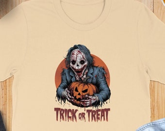 Camiseta de Halloween con calabaza y payaso espeluznante: Horrorgore Scary Tee