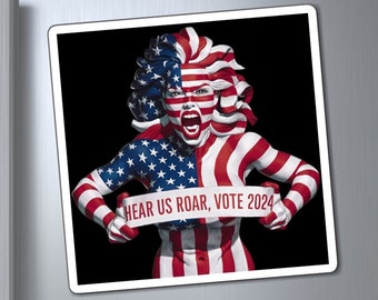 Vote Magnet, Fridge Magnet, Pro-Choice Decoration, Election 2024, Roe V. Wade, Our Body Our Choice Magnet