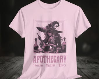 Hexe Apotheker T-Shirt: Gothic Halloween Trank Top
