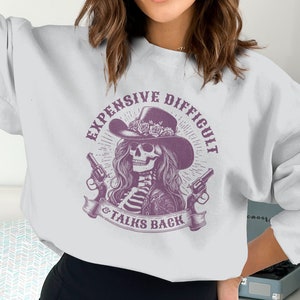 Retro Western Shirt Funny Women Shirt Sarcastic Wife Shirt Gift For Her Sarcastic Shirt For Sister Funny Gift Girlfriend Sweatshirt Vintage