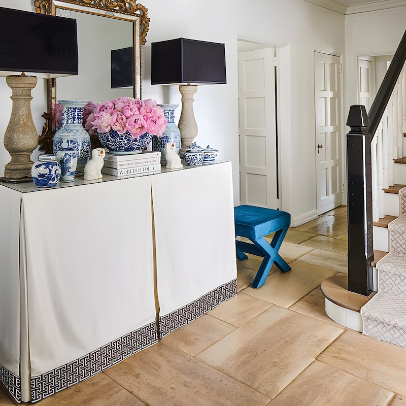Console Table Skirt - Etsy