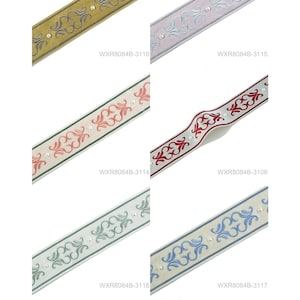 Cortinas de lino a medida totalmente opacas con cintas bordadas / Pliegues dobles / Forro opaco imagen 11