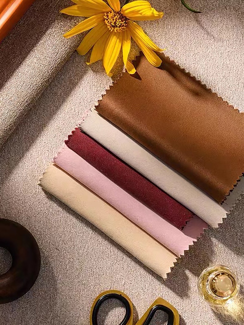 Curtain Fabric Samples, High Quality Fabrics, 100 Colors to Choose From