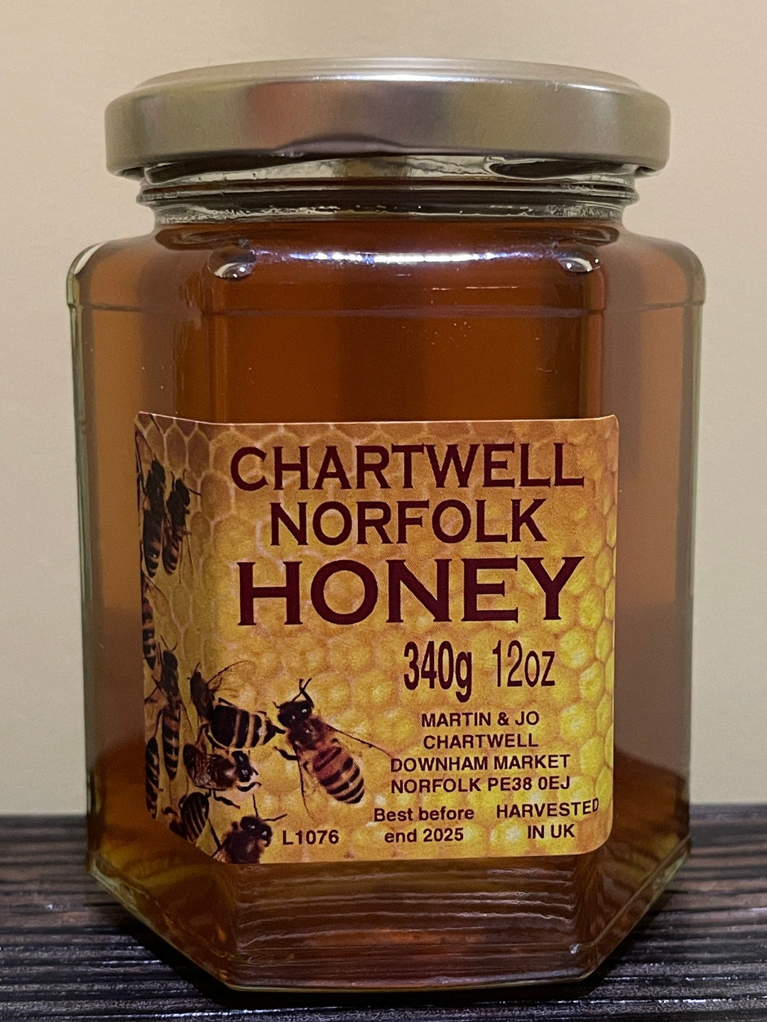 100 Natural Pure Norfolk Honey Unpasteurised Raw Uk Direct Etsy UK