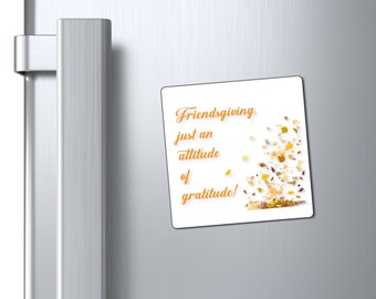 Friendsgiving LGBTQ Thanksgiving Hostess Gift Magnets