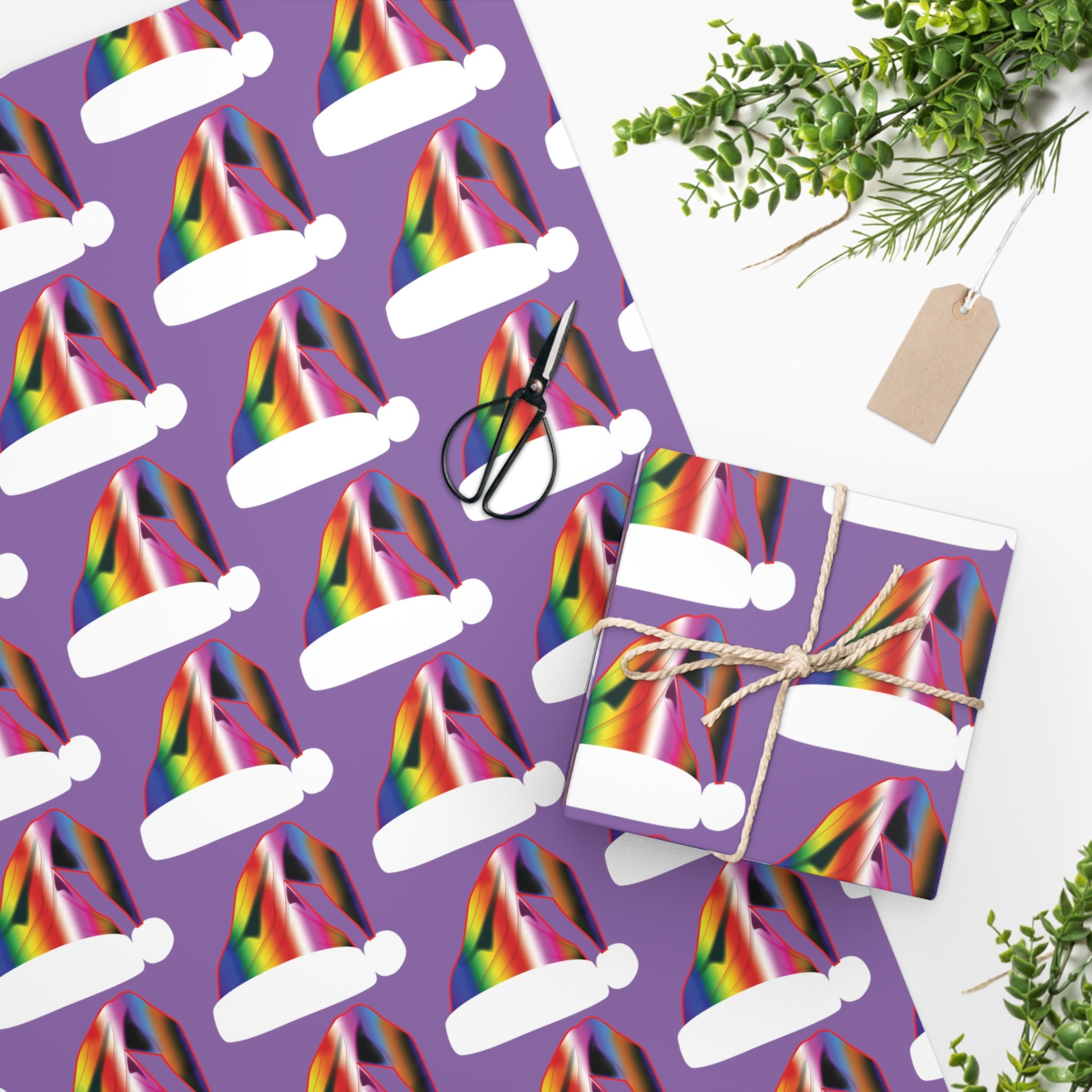 Hallmark Wrapping Paper, 25 sq. ft. (Unicorn Rainbow)