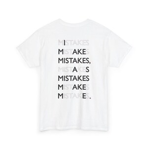i make mistakes as mistakes make me
