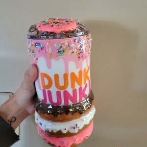 27 oz Donut tumbler/Made to order/2-3 weeks to make . .