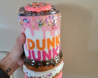 27 oz Donut tumbler/Made to order/2-3 weeks to make . .