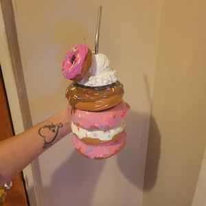 3D Donut tumbler