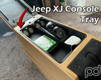 Jeep Cherokee XJ 84-96 Center Console Tray Storage Divider/Organization