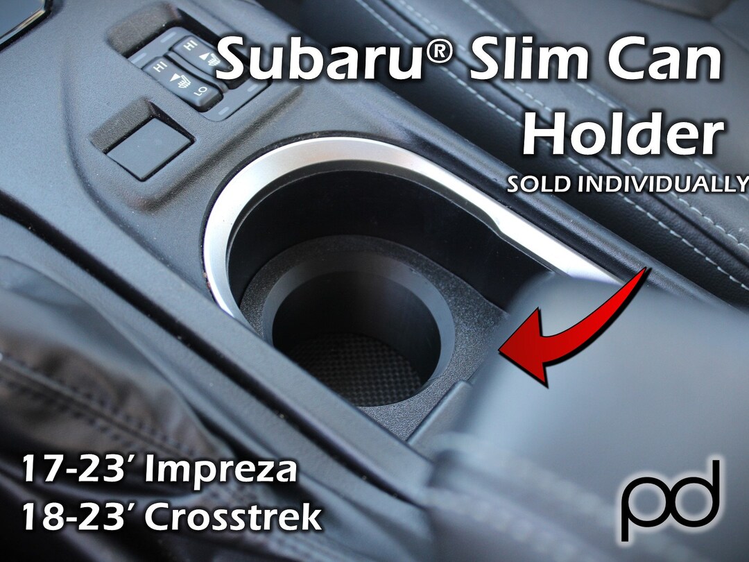Subaru Crosstrek & Impreza Skinny/slim/standard Size Cup Holder