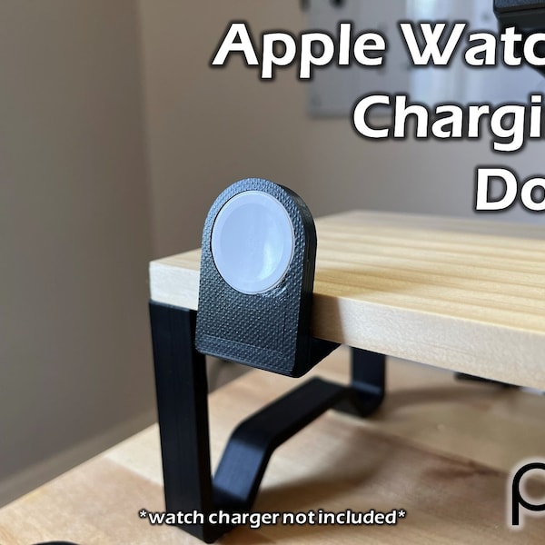 Apple® Watch Charger Mount | Magnetic Wireless Watch Charger | Minimalist Desk Accessories