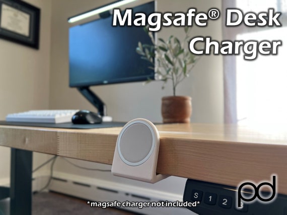 Magsafe® Desk Mount Magnetic Wireless Phone Charger Minimalist Desk  Accessories 