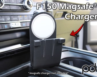 MagSafe® Wireless Charger/Phone Mount for 2021+ Ford® F150 - Front Well