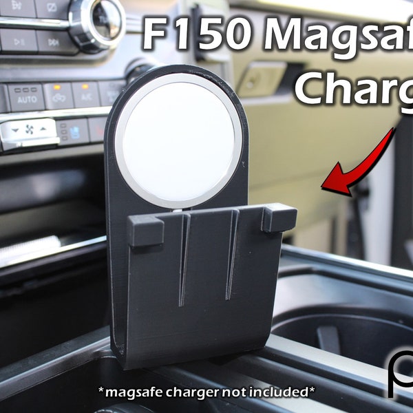 MagSafe® Wireless Charger/Phone Mount for 2021+ Ford® F150 - Front Well