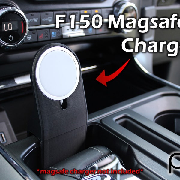 MagSafe® Wireless Charger/Phone Mount for 2021+ Ford® F150 - Shifter Console