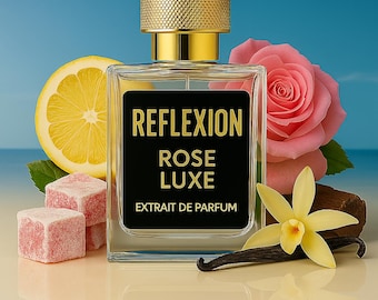 Extracto de perfume de rosa y vainilla para mujer, limón, delicias turcas, almizcle, lujo francés 2011